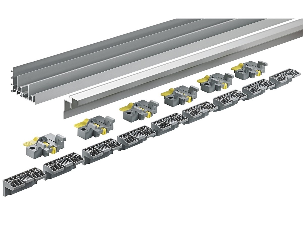 TopLine XL 80 Kg Set profile rulare/ghidare, 2300mm, Argintiu, 9278672