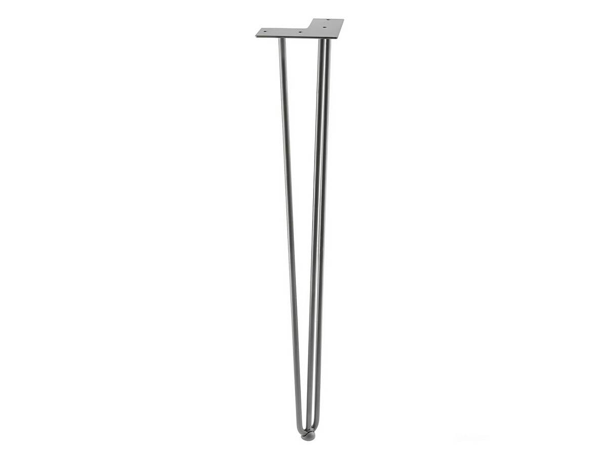 Picior Masa ARTO, ø12 / 711 mm, Negru Mat, NM-ARTO-12-3R711-20M