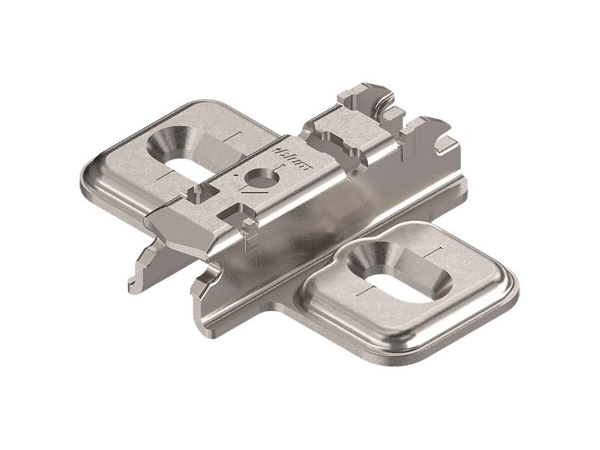 173L6130 CLIP Placuta de montaj, in cruce, 3 mm, reglaj pe inaltime: Gaura alungita