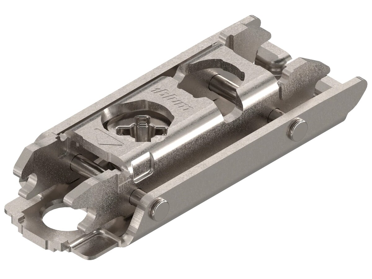 175H3100 CLIP Placuta de montaj, dreapta, 0 mm, reglaj pe inaltime: Excentric