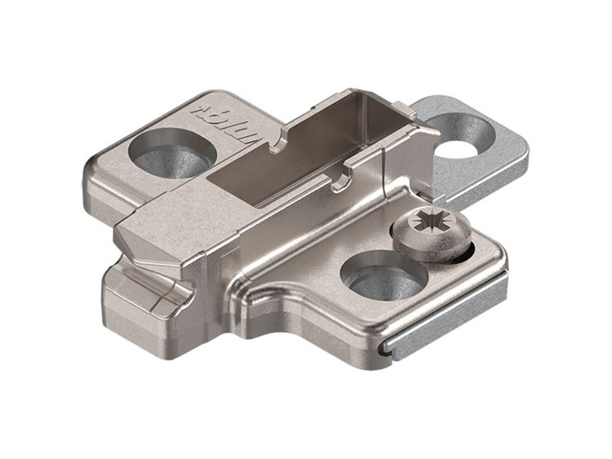 175H7130 CLIP Placuta de montaj, in cruce, 3 mm, reglaj pe inaltime: Din 2 piese