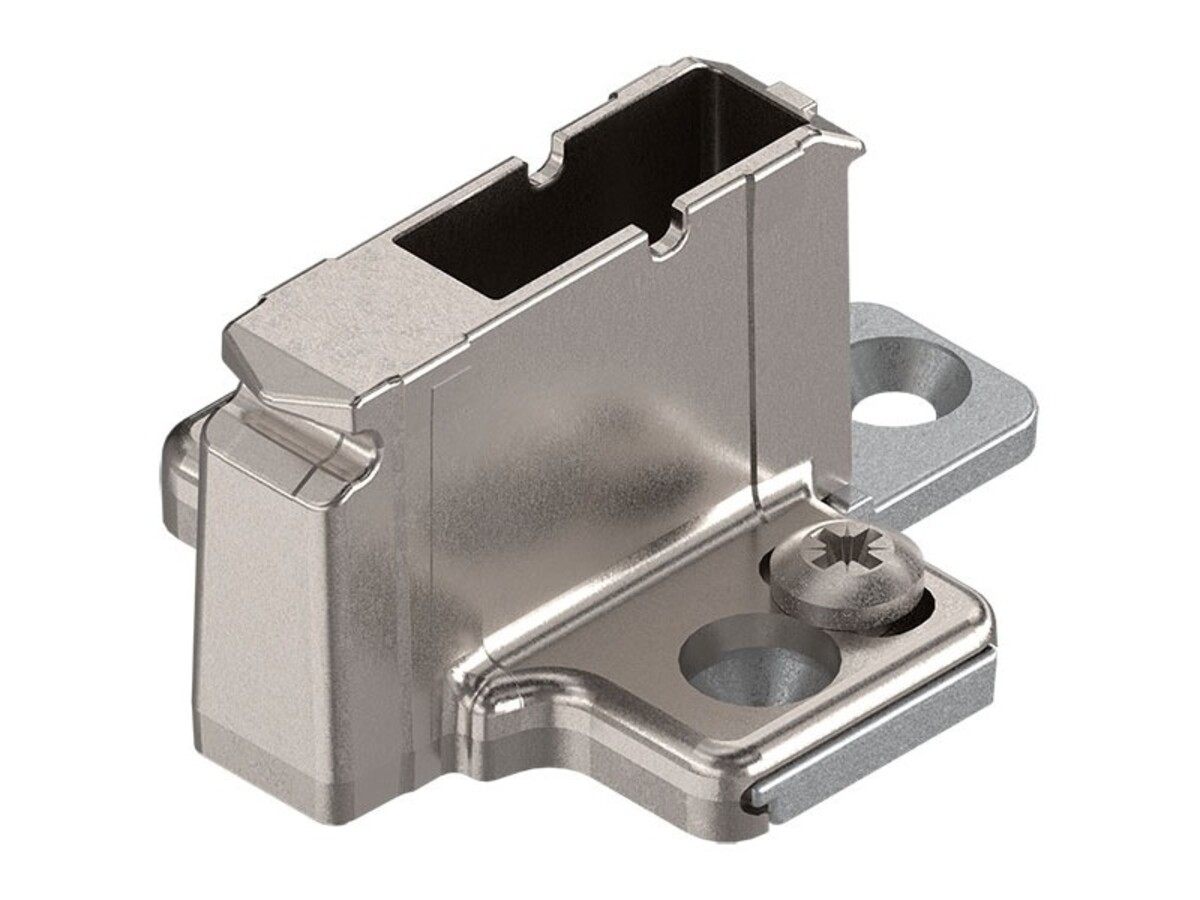 175H7190.22 CLIP Placuta de montaj, in cruce, 18 mm, reglaj pe inaltime: Din 2 piese