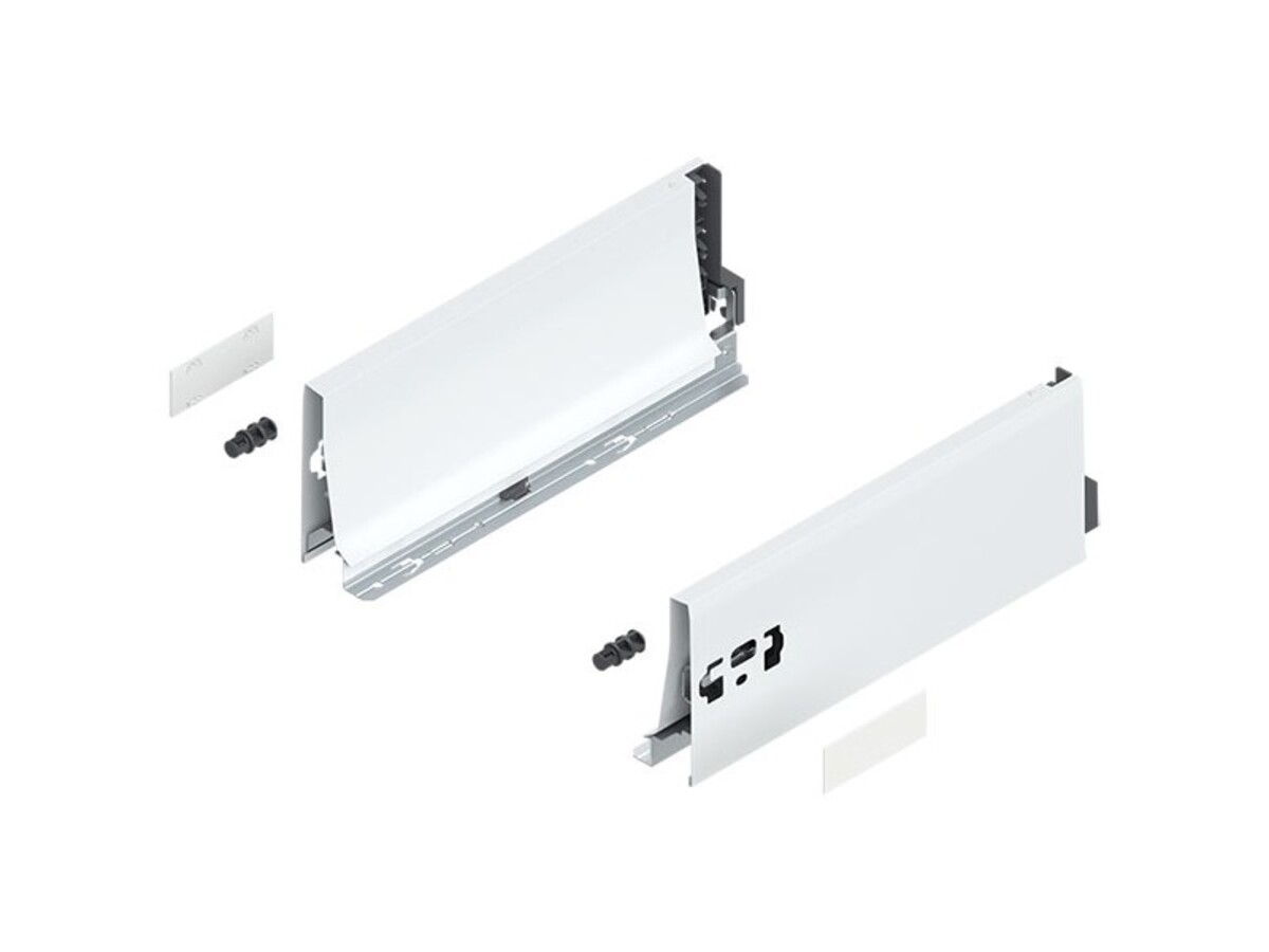 378K3002SA Laterala TANDEMBOX, Inaltime K (115 mm), NL=300 mm, Alb, dreapta+stanga, pentru TANDEMBOX antaro