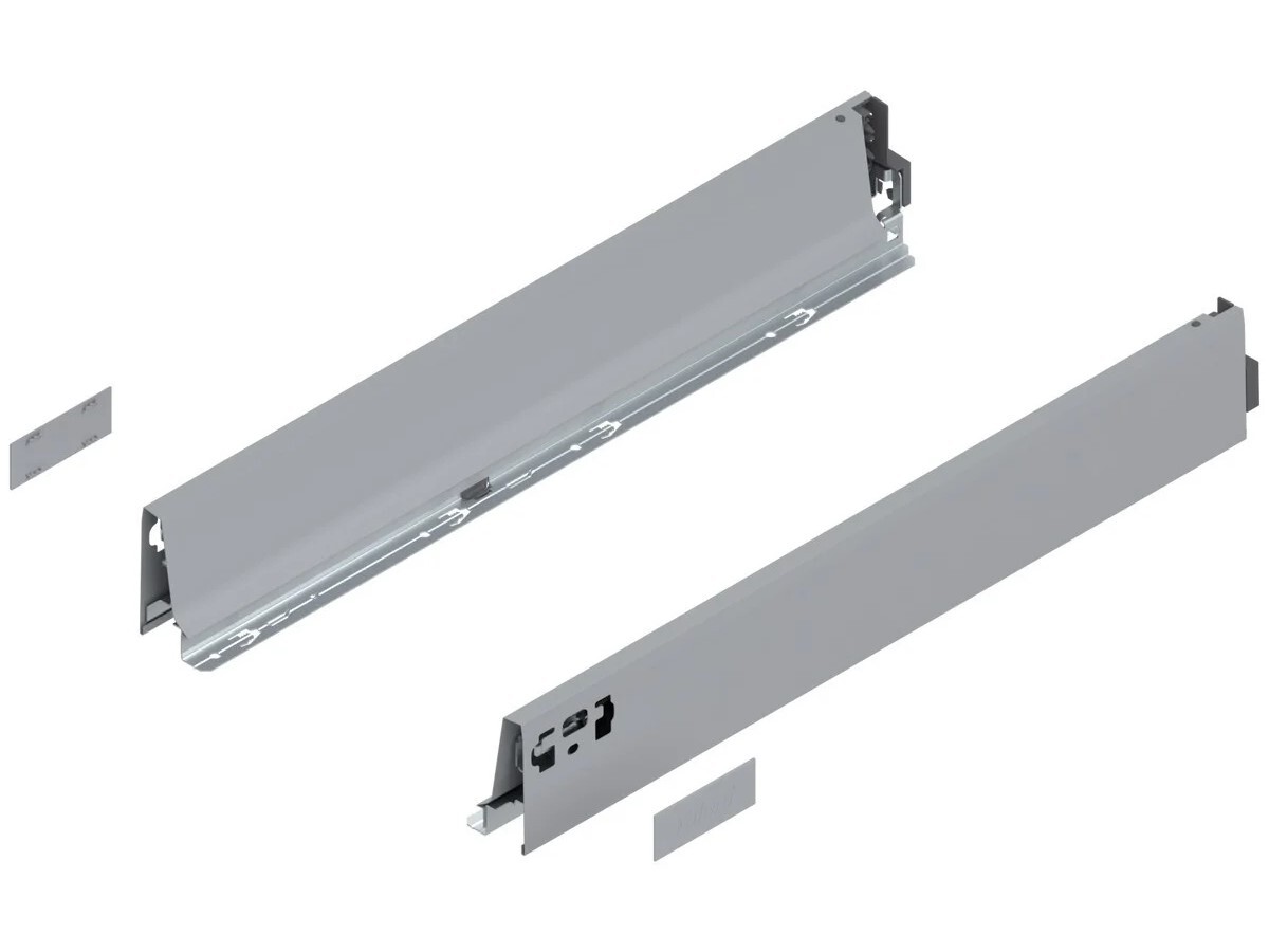 378M5502SA Laterala TANDEMBOX, Inaltime M (83 mm), NL=550 mm, Gri, dreapta+stanga, pentru TANDEMBOX intivo/antaro