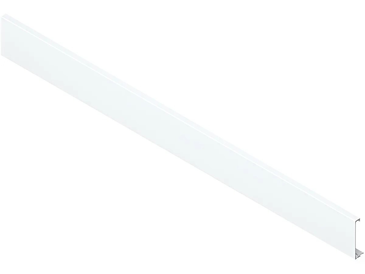 Z31L1036A TANDEMBOX Front din aluminiu, pentru Sertar interior și extragere interioară cu traversă, KB=1200 mm, pentru debitat, Alb